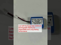 อัตราการปล่อยของตัวเองที่ต่ํา 4200mAh แบตเตอรี่ที่สามารถชาร์จใหม่ได้ สําหรับผลงานที่น่าเชื่อถือและยาวนาน