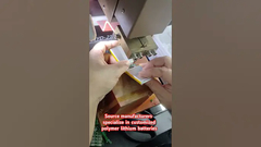 โรงงานแรงมืออาชีพ ปอลิเมอร์แบตเตอรี่ลิตยูมที่กําหนดเอง