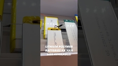 แบตเตอรี่พอลิเมอร์ลิตียม มีทุกขนาด