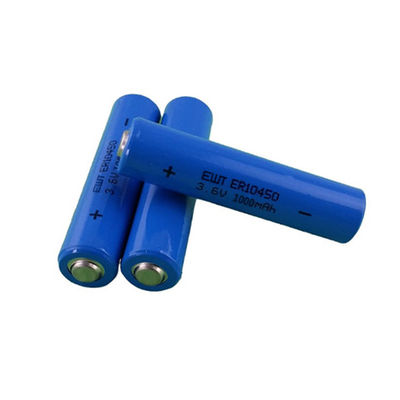 ซื้อ แบตเตอรี่ไทยอนิลคลอร์ไดลิตยูมขนาดเล็ก 1000mAh แบตเตอรี่ ER10450 3.6V การผลิตออนไลน์