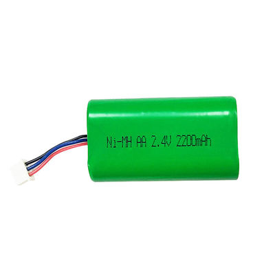 ซื้อ แบตเตอรี่แบบจําเพาะ นิเคิล สามารถชาร์จใหม่ได้ 2200mah 2.4v Nimh แบตเตอรี่แพ็ค RoHS การผลิตออนไลน์