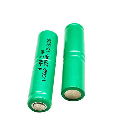 ซื้อ การเก็บของ นิเคิล แบตเตอรี่ชาร์จใหม่ 2.4v 250mah Nimh แบตเตอรี่แพ็คสําหรับเครื่องตัดผม การผลิตออนไลน์