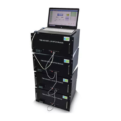 ซื้อ แม๊นดูลแบตเตอรี่ LFP ติดผนัง แพ็ค 5U แบตเตอรี่ลิธีਅਮฟอสฟาต 48v 100ah การผลิตออนไลน์