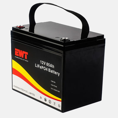 ซื้อ IFR32700 แบตเตอรี่ไอออนลิเดียม LiFePO4 12V สําหรับระบบ UPS แบตเตอรี่ไฟฟอสเฟตลิเดียม 12.8V 85Ah การผลิตออนไลน์