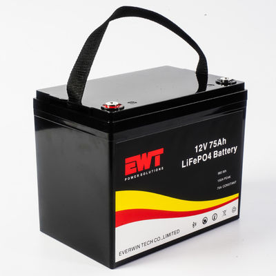 ซื้อ รถกอล์ฟ เก็บของ 12V Lithium LiFePO4 LFP แบตเตอรี่ แพ็ค 12.8V 75Ah Lithium Iron Phosphate แบตเตอรี่สํารอง การผลิตออนไลน์