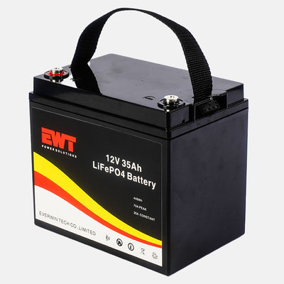 ซื้อ ระบบพลังงานแสงอาทิตย์ 12V 35Ah แบตเตอรี่ลิตিয়ামเหล็กฟอสฟาต 12.8V LiFePO4 LFP แบตเตอรี่ลิตিয়াম แพ็คด้วย BMS การผลิตออนไลน์