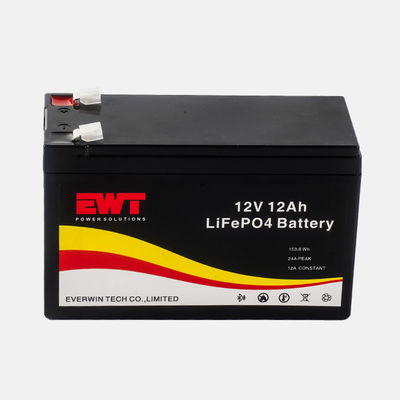 ซื้อ แบตเตอรี่ 12V 12Ah LiFePO4 พร้อมอัลตรา Wide อุณหภูมิระยะ ebike emotor DIY มี online manufacture
