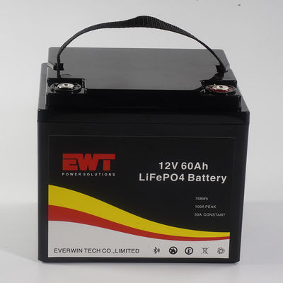 ซื้อ OEM ชุดแบตเตอรี่ลิตியம்ไอออน 12v 60ah 768Wh lifepo4 สําหรับรถสกูเตอร์ E-bike กอล์ฟรถ online manufacture
