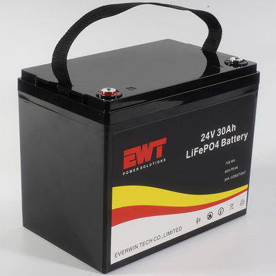 ซื้อ แบตเตอรี่ 24V 30AH Lifepo4thium สําหรับสกูเตอร์ไฟฟ้า การผลิตออนไลน์