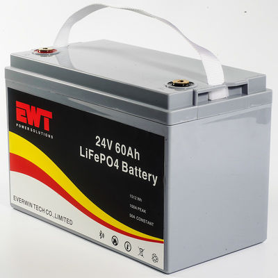 ซื้อ EWT 24V 60AH Lifepo4 แบตเตอรี่ แพ็คจักรยานยนต์ไฟฟ้า แพ็ค การผลิตออนไลน์