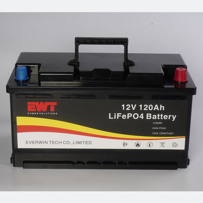 ซื้อ แบตเตอรี่ 12V 120AH LFP ใช้ได้นาน สําหรับเครื่องปรับเปลี่ยนพลังงาน RV online manufacture