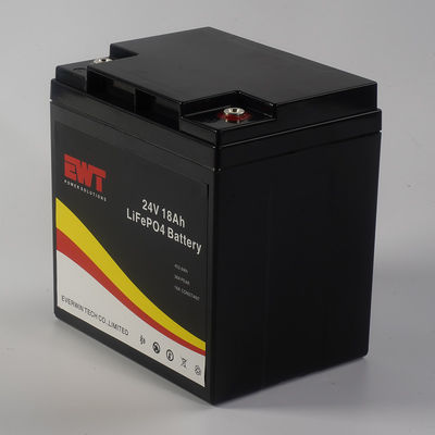 ซื้อ แบตเตอรี่ลิทธิียมเหล็กฟอสฟาตแบบพกพา 24V 18Ah ด้วยการออกแบบแบบพริสมาติกเพื่อความปลอดภัยต่อสิ่งแวดล้อมและอายุการใช้งานยาวนาน online manufacture