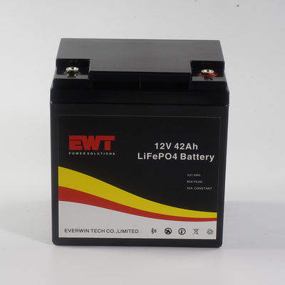 ซื้อ EWT Lifepo4 12V 42AH แบตเตอรี่แพ็ค ความปลอดภัยสูงและอายุการใช้งานยาวนานสําหรับระบบเก็บพลังงานในบ้าน online manufacture