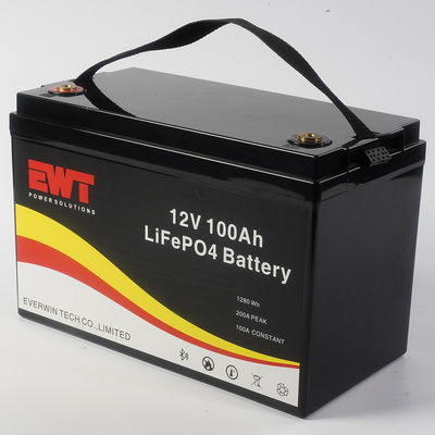 ซื้อ แบตเตอรี่ฟอสฟาตเหล็กลิเดียม 12 วอลต์ ระยะยาว ขนาด 100Ah ความจุ 540*40*120mm การผลิตออนไลน์