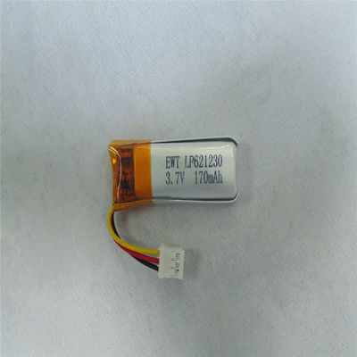 ซื้อ Li-polymer Cell สําหรับ LP621230 3.7V 170mAh แบตเตอรี่พอลิเมอร์ลิตียม ผลงานและความทนทานที่ไม่แพ้ online manufacture
