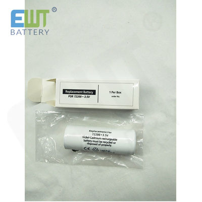 ซื้อ ความจุ 800mAh นิเคลแคดมิียม แบตเตอรี่สําหรับอุปกรณ์การแพทย์ การผลิตออนไลน์