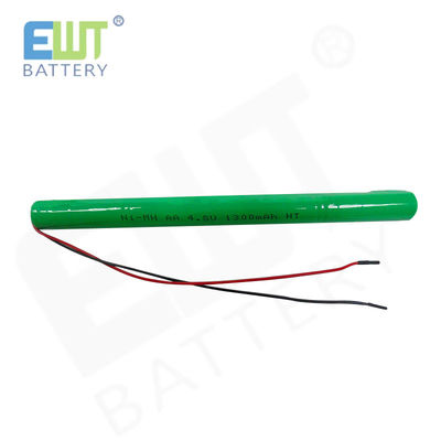 ซื้อ ความหนาแน่นของพลังงานสูง NIMH AA 4.8V 1300mAh NiMH แบตเตอรี่ สามารถชาร์จใหม่ได้ด้วยการส่งทางอากาศ online manufacture