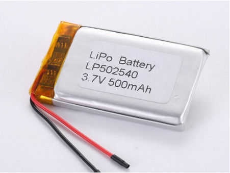 ซื้อ LP502540 3.7V 500mah แท็บเล็ต แบตเตอรี่พอลิมเมอร์ลิตียม แหล่งพลังงานสุดยอดสําหรับแท็บเล็ต online manufacture