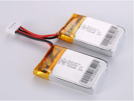 ซื้อ Li-polymer Rechargeable Battery LPHD7030040 3.7V 700MAH Oem Odm Supported for -20°C To 60°C online manufacture