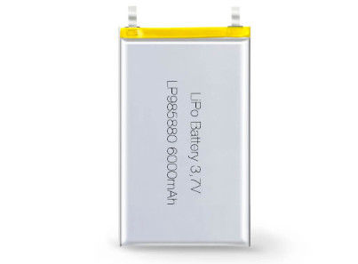 ซื้อ LP985880 ระดับอุตสาหกรรม 3.7V 6000MAH ผู้ผลิตแบตเตอรี่ Li-Ion ด้วยเวลาชาร์จ 2-3 ชั่วโมงและการสนับสนุน OEM / ODM การผลิตออนไลน์
