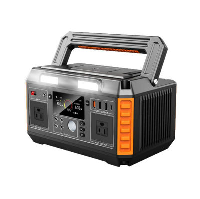 ซื้อ 600W แบตเตอรี่ลิเดียมแสงอาทิตย์ พกพาภายนอกที่เก็บพลังงาน การจัดหาพลังงานสําหรับบ้านฉุกเฉิน แสดง SOC ตัวชี้สถานะ การผลิตออนไลน์