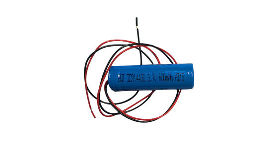 ซื้อ ชุดแบตเตอรี่ลิเธียมไอออนฟอสเฟต ICR14430 3.7V 600MAH 14.6V±0.2V แรงดันไฟชาร์จ ชุดแบตเตอรี่ลิเธียมไอออน การผลิตออนไลน์