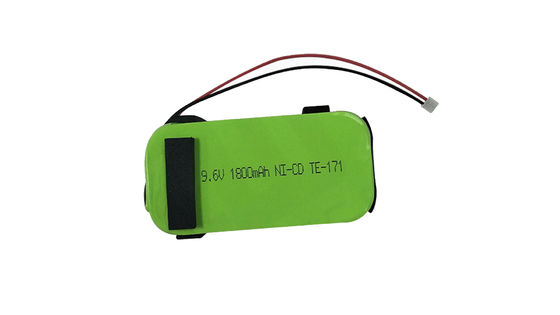 ซื้อ แบตเตอรี่นิกเกิลแคดเมียม NI-CD ขนาด 9.6V 1800MAH และกระแสไฟชาร์จสูงสุด 0.5A เคมีที่มีสารพิษ การผลิตออนไลน์