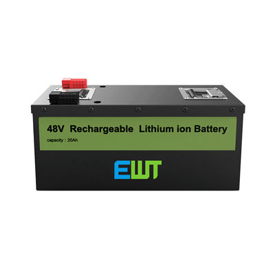 โฟสฟาต 48V 20Ah แบตเตอรี่ลิเดียมไทเนต แพ็คอุณหภูมิที่กว้าง