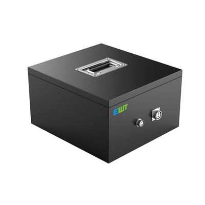 OEM / ODM Smart 24V แบตเตอรี่ฟอสฟาตเหล็กลิเดียม 96Ah 18650 วัสดุอะโนด
