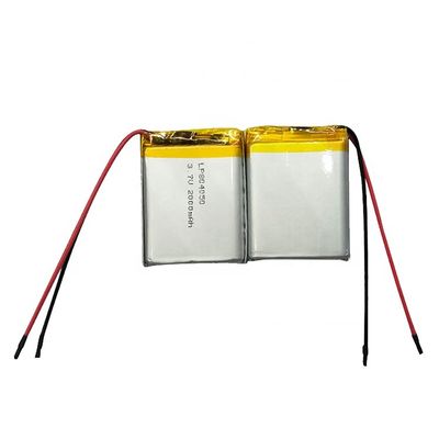 แบตเตอรี่ LiPo โพลิเมอร์ 3.7v 900mah แบตเตอรี่ Li Ion สามารถชาร์จใหม่ได้