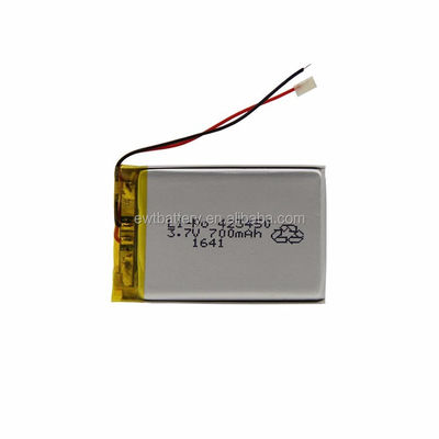 แบตเตอรี่โพลีเมอร์ลิตียมไอออน แพ็ค 3.7 วอล 700mah แบตเตอรี่ LP423450