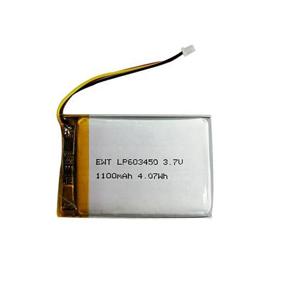 1100mAh 1200mAh แบตเตอรี่พอลิเมอร์ลิตียม 3.7v แบตเตอรี่ LiPo แพ็ค