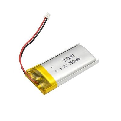 LP852045 แบตเตอรี่พอลิเมอร์ลิตியம் 750mah 3.7v แบตเตอรี่ LiPo ชาร์จใหม่