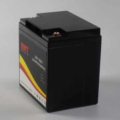 แบตเตอรี่ UPS พกพา ความจุสูง 24V IFR32700 18Ah แบตเตอรี่ Lifepo4 พร้อมการชาร์จเร็ว