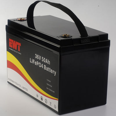 อุปกรณ์ทําความสะอาดความปลอดภัยสูง Lifepo4 แบตเตอรี่แพ็ค 36V 50Ah มีเวลาทํางานยาว