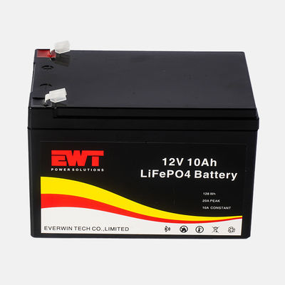 อัตราการใช้งานความจุสูง Po4 12.8V 10Ah แบตเตอรี่พลังงาน แพ็ค 2000 วงจรการทํางาน ยาวนาน