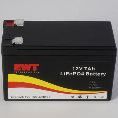 ระยะเวลาใช้งานยาว 12V 7AH VRLA Lifepo4 แบตเตอรี่หลอดหลอดหลอดหลอดหลอดหลอดหลอดหลอดหลอดหลอด