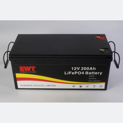 แบตเตอรี่ Lifepo4 12V 200Ah ที่กําหนดเอง มีอัตราการปล่อยของตัวเองต่ํา และเซลล์ IFR32700
