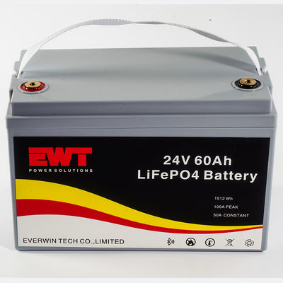 แบตเตอรี่ Lithium Iron Phosphate 25.6V 60AH กับ Smart BMS EWT โรงงานขายส่งออนไลน์
