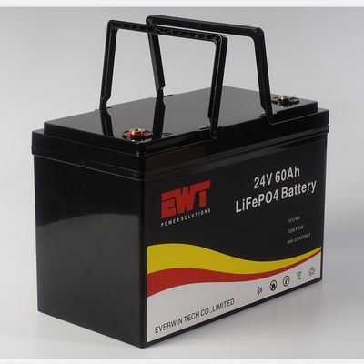 แบตเตอรี่ขนาดใหญ่ LifePo4 Pack 3.2V 32700 24V 60AH สําหรับอุปกรณ์ภาระหนัก