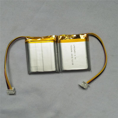 LP803450 3.7V 1500mAh Cell PCB Protection แบตเตอรี่พอลิเมอร์ลิตียมที่มีลักษณะความปลอดภัย