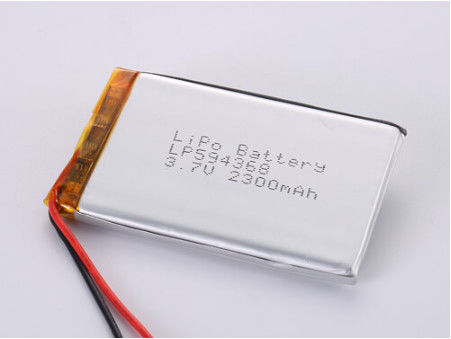 Oem ยอมรับความดันเปิด 3.7V 2300MAH แบตเตอรี่พอลิเมอร์ลิตียมที่มีอายุการใช้งาน 1 ปีและความดันเฉพาะ 3.7v