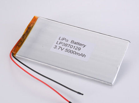 3.7V 5000mAh แบตเตอรี่ลิตยอน 2-3 ชั่วโมงเวลาชาร์จ OEM และ ODM รองรับ