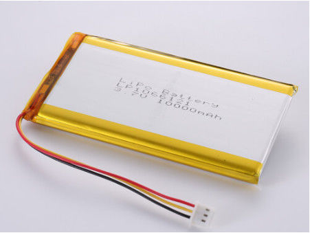 FT203040P/3.7V/210mAh Li-polymer Battery Cell สําหรับ LP1066121 3.7V 10000MAH อุณหภูมิการปล่อย -20 ถึง 60 องศาเซลเซียส