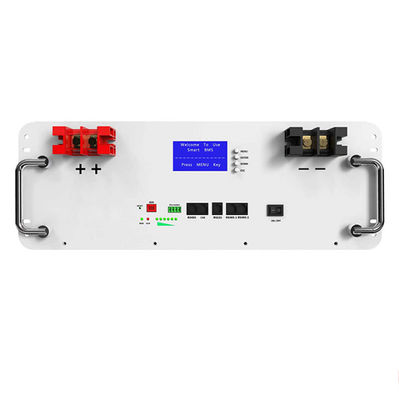 โมดูลแบตเตอรี่ฟอสฟาตเหล็กลิเดียม 48V 100Ah สําหรับความต้องการในการเก็บของในบ้าน