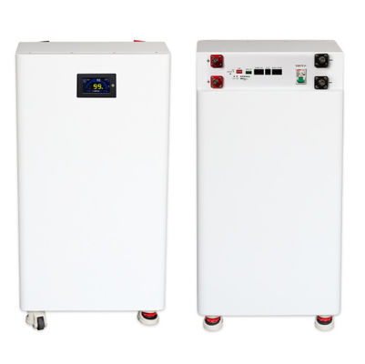 ชุดแบตเตอรี่ LiFePO4 พร้อมตัวเรือนพลาสติก 51.2V สำหรับจัดเก็บพลังงานแสงอาทิตย์ภายในบ้านและการผลิตพลังงานแสงอาทิตย์แบบบูรณาการ