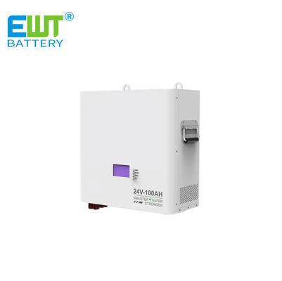 ผู้ผลิตแบตเตอรี่ลิเธียมไอออน 24V 100Ah สำหรับแบตเตอรี่จัดเก็บพลังงานแสงอาทิตย์ภายในบ้าน