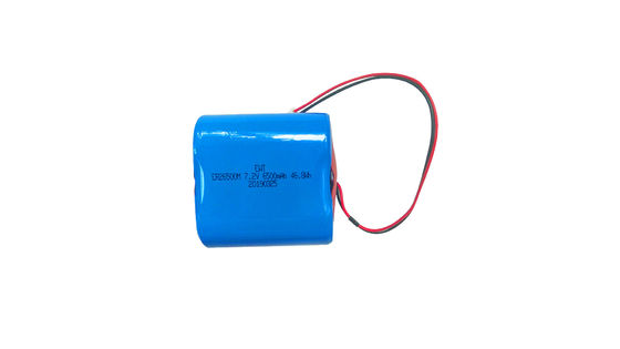 ER26500M 7.2V 6500MAH ความน่าเชื่อถือสูง การบํารุงรักษาที่ต่ํา แบตเตอรี่ไทยอนิลเคลอไรด์ลิตยูมที่มีลิตยูมหลัก