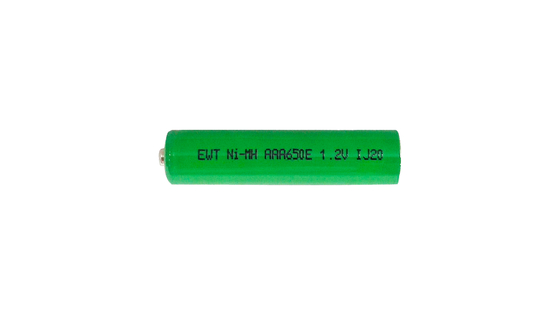 แบตเตอรี่ NiMH แบบชาร์จได้ AA 1.2V 650mAh 500-1000 รอบ